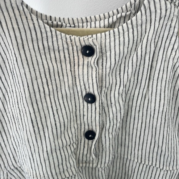 OFFON euro designer kids stripe pant playsuit sleeveless size 3-4 years - Picture 5 of 6